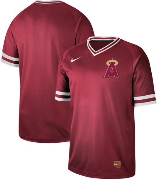 Nike Angels of Anaheim Blank Red Authentic Cooperstown Collection Stitched MLB Jersey Nike Angels of Anaheim Blank Red Authentic Cooperstown Collection Stitched MLB Jersey