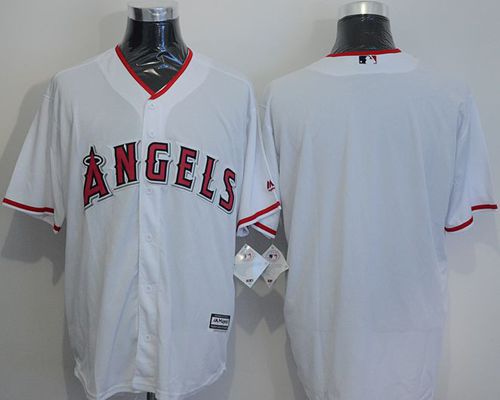 Angels of Anaheim Blank White New Cool Base Stitched MLB Jersey Angels of Anaheim Blank White New Cool Base Stitched MLB Jersey