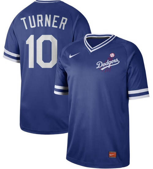 Nike Dodgers #10 Justin Turner Royal Authentic Cooperstown Collection Stitched MLB Jersey Nike Dodgers #10 Justin Turner Royal Authentic Cooperstown Collection Stitched MLB Jersey