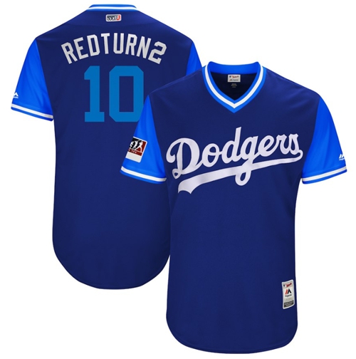Dodgers #10 Justin Turner Royal 