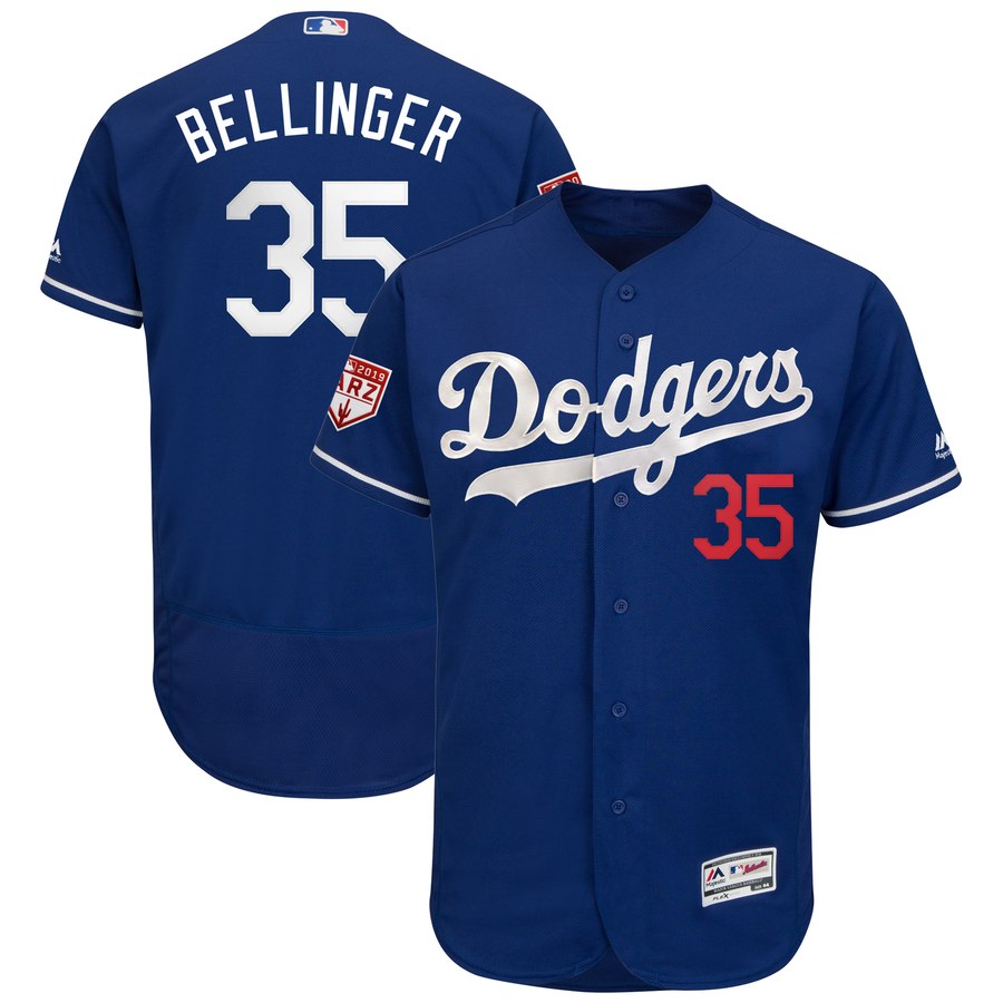 Dodgers #35 Cody Bellinger Royal 2019 Spring Training Flex Base Stitched MLB Jersey Dodgers #35 Cody Bellinger Royal 2019 Spring Training Flex Base Stitched MLB Jersey
