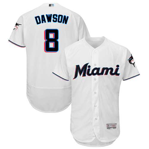 marlins #8 Andre Dawson White Flexbase Authentic Collection Stitched MLB Jersey marlins #8 Andre Dawson White Flexbase Authentic Collection Stitched MLB Jersey