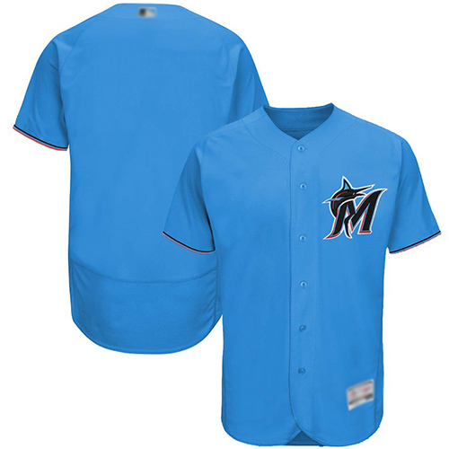 marlins Blank Blue Flexbase Authentic Collection Stitched MLB Jersey marlins Blank Blue Flexbase Authentic Collection Stitched MLB Jersey