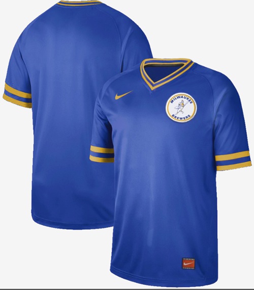 Nike Brewers Blank Royal Authentic Cooperstown Collection Stitched MLB Jersey Nike Brewers Blank Royal Authentic Cooperstown Collection Stitched MLB Jersey