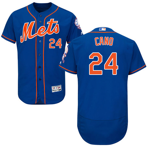 Mets #24 Robinson Cano Blue Flexbase Authentic Collection Stitched MLB Jersey Mets #24 Robinson Cano Blue Flexbase Authentic Collection Stitched MLB Jersey