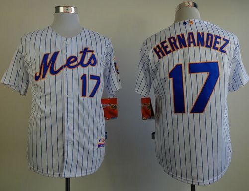 Mets #17 Keith Hernandez White(Blue Strip) Home Cool Base Stitched MLB Jersey Mets #17 Keith Hernandez White(Blue Strip) Home Cool Base Stitched MLB Jersey