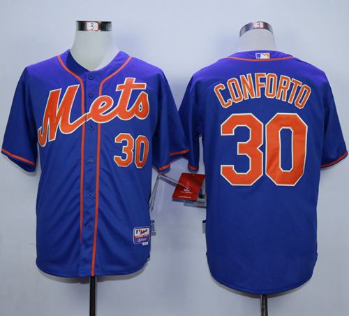 Mets #30 Michael Conforto Blue Alternate Home Cool Base Stitched MLB Jersey Mets #30 Michael Conforto Blue Alternate Home Cool Base Stitched MLB Jersey