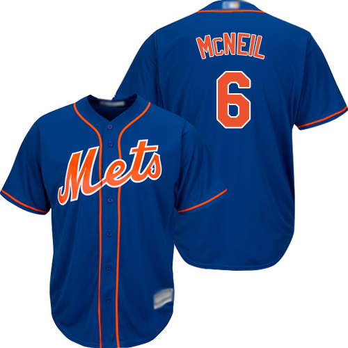 Mets #6 Jeff McNeil Blue New Cool Base Stitched MLB Jersey Mets #6 Jeff McNeil Blue New Cool Base Stitched MLB Jersey
