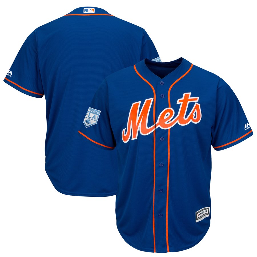 Mets Blank Blue 2019 Spring Training Cool Base Stitched MLB Jersey Mets Blank Blue 2019 Spring Training Cool Base Stitched MLB Jersey