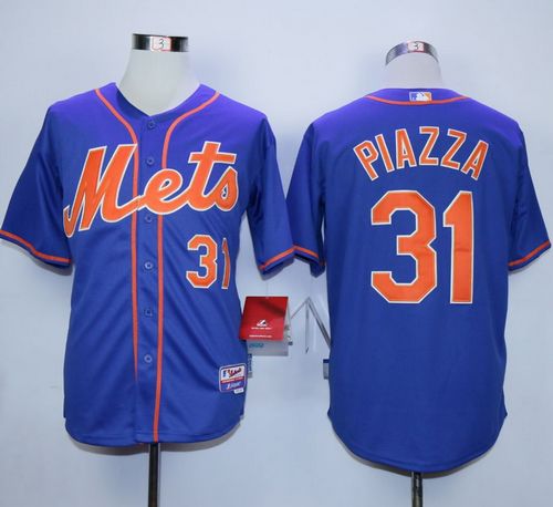 Mets #31 Mike Piazza Blue Alternate Home Stitched MLB Jersey Mets #31 Mike Piazza Blue Alternate Home Stitched MLB Jersey