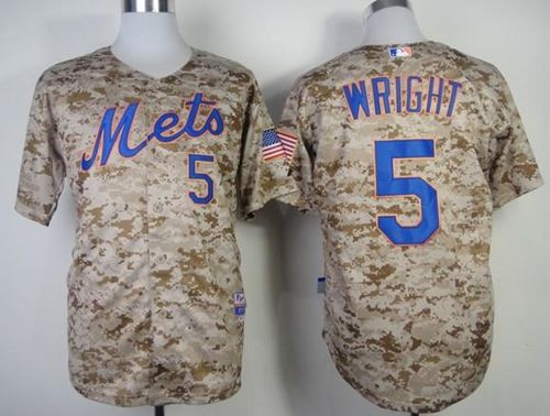 Mets #5 David Wright Alternate Camo Cool Base Stitched MLB Jersey Mets #5 David Wright Alternate Camo Cool Base Stitched MLB Jersey
