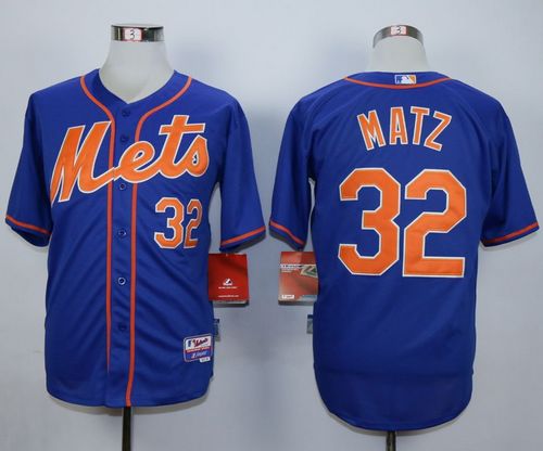 Mets #32 Steven Matz Blue Alternate Home Cool Base Stitched MLB Jersey Mets #32 Steven Matz Blue Alternate Home Cool Base Stitched MLB Jersey