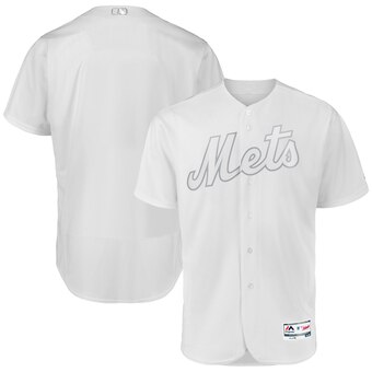 New York Mets Blank Majestic 2019 Players' Weekend Flex Base Authentic Team Jersey White New York Mets Blank Majestic 2019 Players' Weekend Flex Base Authentic Team Jersey White