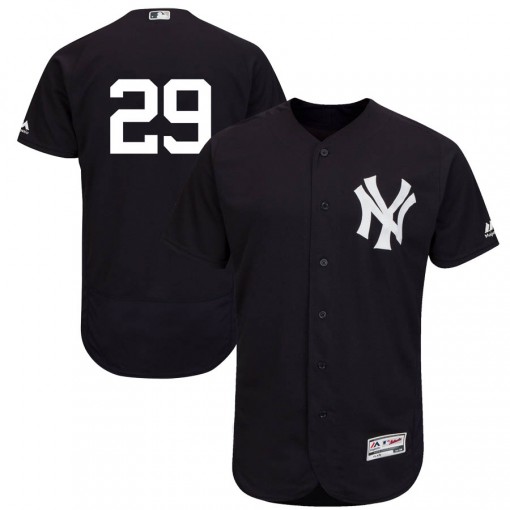 Yankees #29 Gio Urshela Navy Blue Flexbase Authentic Collection Stitched MLB Jersey Yankees #29 Gio Urshela Navy Blue Flexbase Authentic Collection Stitched MLB Jersey