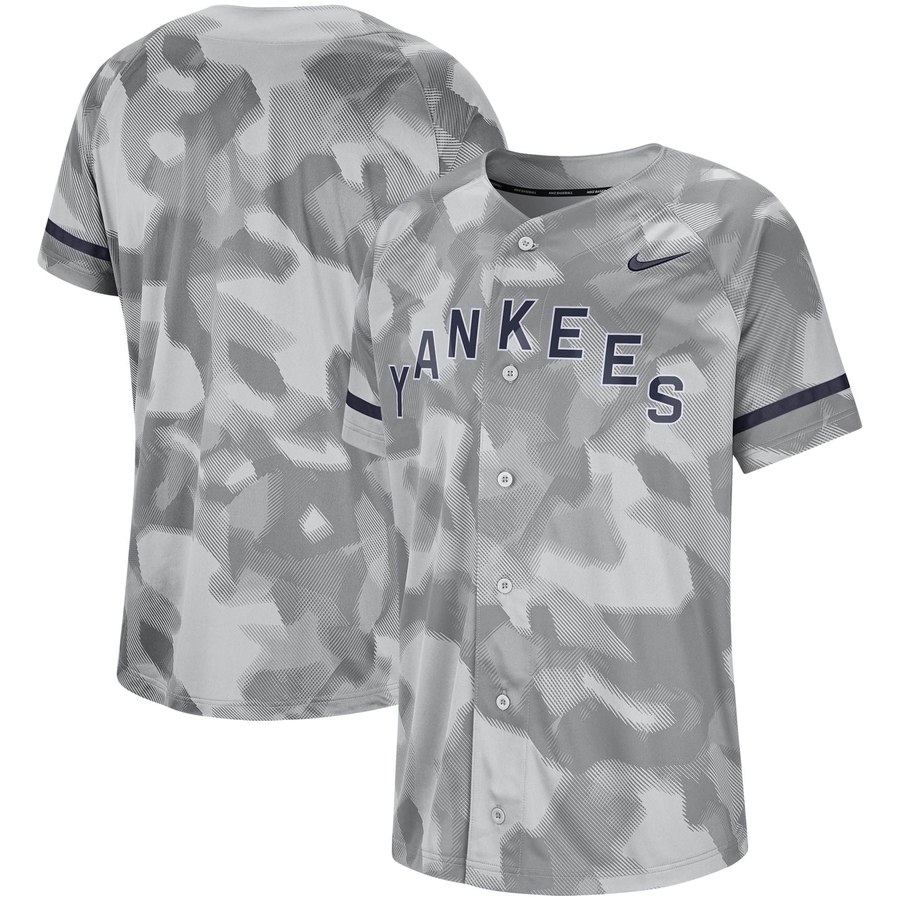 New York Yankees Nike Camo Jersey Gray New York Yankees Nike Camo Jersey Gray
