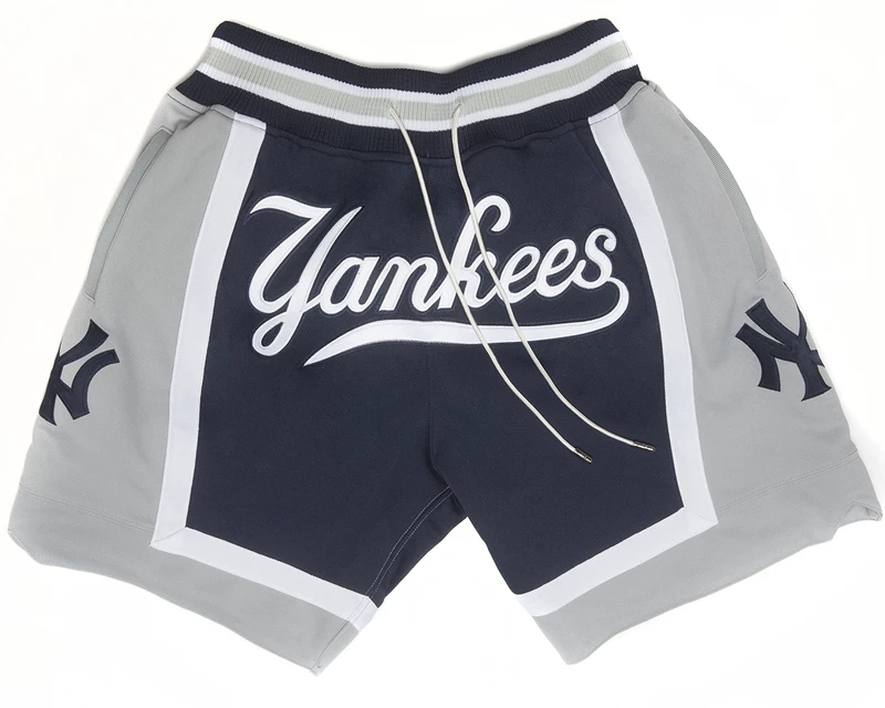 New York Yankees Shorts (Navy) JUST DON By Mitchell & Ness New York Yankees Shorts (Navy) JUST DON By Mitchell & Ness