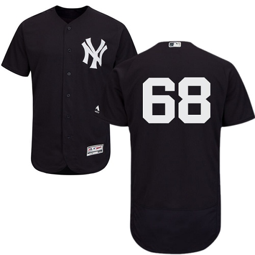 Yankees #68 Dellin Betances Navy Blue Flexbase Authentic Collection Stitched MLB Jersey Yankees #68 Dellin Betances Navy Blue Flexbase Authentic Collection Stitched MLB Jersey