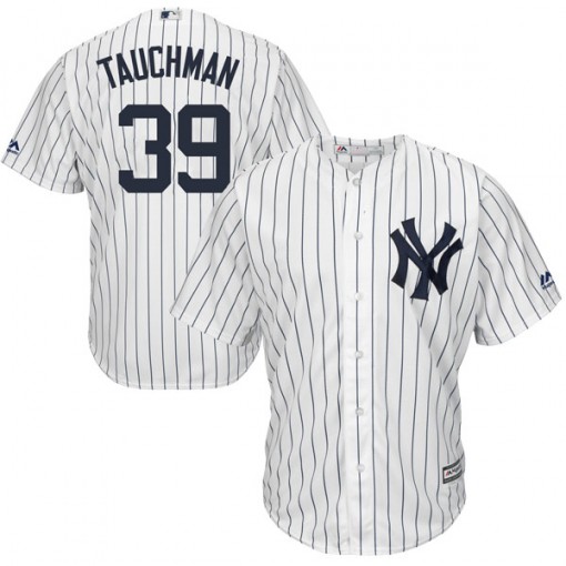 Yankees #39 Mike Tauchman White Strip New Cool Base Stitched MLB Jersey Yankees #39 Mike Tauchman White Strip New Cool Base Stitched MLB Jersey
