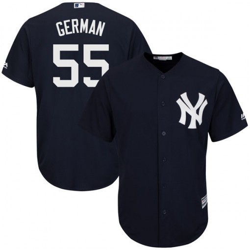 Yankees #55 Domingo German Navy Blue New Cool Base Stitched MLB Jersey Yankees #55 Domingo German Navy Blue New Cool Base Stitched MLB Jersey
