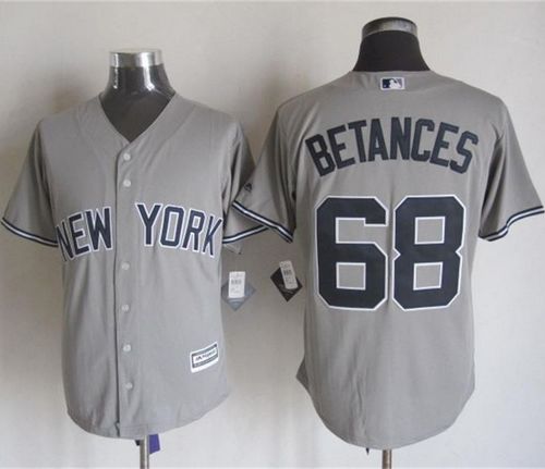 Yankees #68 Dellin Betances Grey New Cool Base Stitched MLB Jersey Yankees #68 Dellin Betances Grey New Cool Base Stitched MLB Jersey