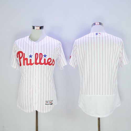 Phillies Blank White(Red Strip) Flexbase Authentic Collection Stitched MLB Jersey Phillies Blank White(Red Strip) Flexbase Authentic Collection Stitched MLB Jersey