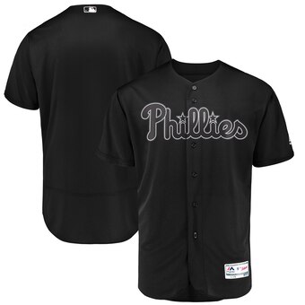 Philadelphia Phillies Blank Majestic 2019 Players' Weekend Flex Base Authentic Team Jersey Black Philadelphia Phillies Blank Majestic 2019 Players' Weekend Flex Base Authentic Team Jersey Black