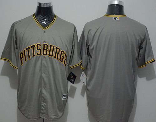Pirates Blank Grey New Cool Base Stitched MLB Jersey Pirates Blank Grey New Cool Base Stitched MLB Jersey