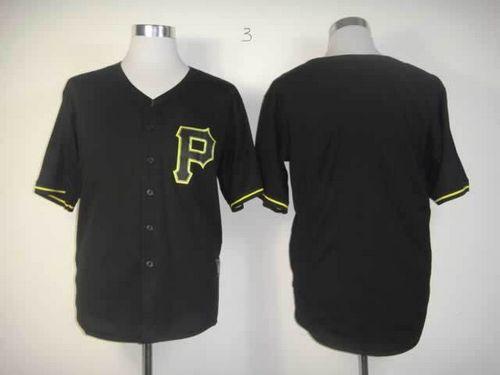 Pirates Blank Black Fashion Stitched MLB Jersey Pirates Blank Black Fashion Stitched MLB Jersey