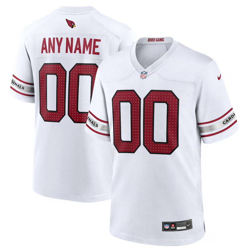 Men's Arizona Cardinals Custom stitched Jersey Men's Arizona Cardinals Custom stitched Jersey