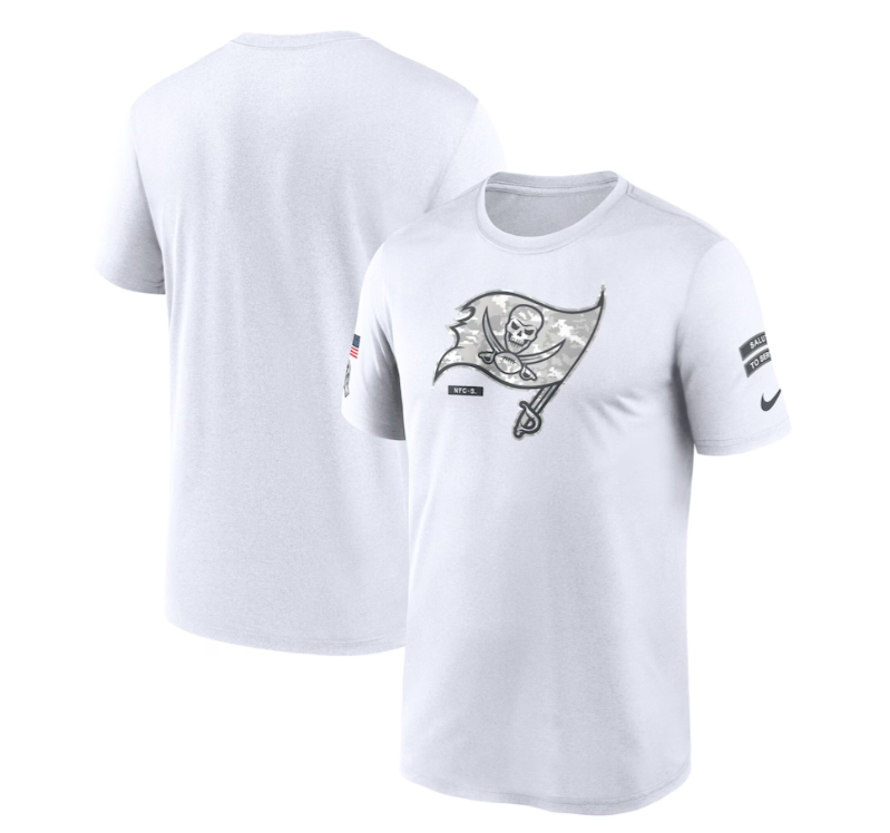 Men's Tampa Bay Buccaneers White 2024 Crucial Catch T-Shirt