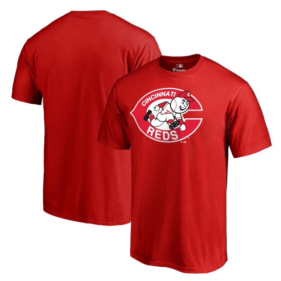 Men's Cincinnati Reds Red T-Shirt Men's Cincinnati Reds Red T-Shirt