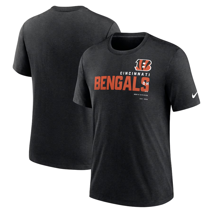 Men's Cincinnati Bengals Black T-Shirt