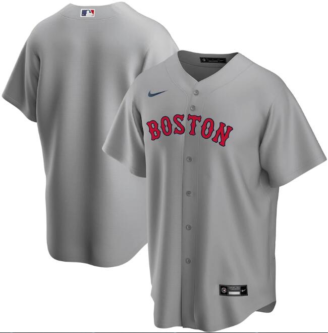 Men's Boston Red MLB Sox Grey Cool Base Stitched Jersey Men's Boston Red MLB Sox Grey Cool Base Stitched Jersey