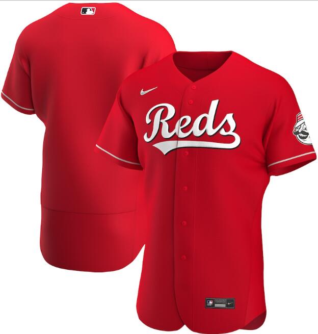 Men's Cincinnati Reds Blank Red MLB Flex Base Stitched Jersey Men's Cincinnati Reds Blank Red MLB Flex Base Stitched Jersey