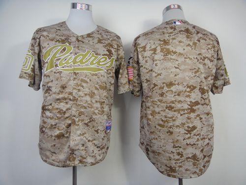 Padres Blank Camo Alternate 2 Cool Base Stitched MLB Jersey Padres Blank Camo Alternate 2 Cool Base Stitched MLB Jersey