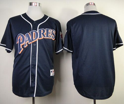 Padres Blank Navy Blue 1998 Turn Back The Clock Stitched MLB Jersey Padres Blank Navy Blue 1998 Turn Back The Clock Stitched MLB Jersey