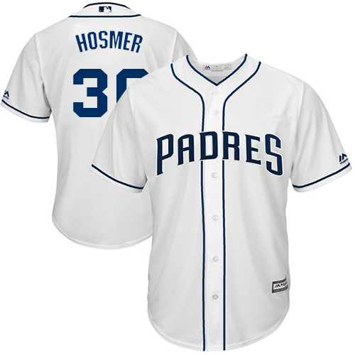 Padres #30 Eric Hosmer White New Cool Base Stitched MLB Jersey Padres #30 Eric Hosmer White New Cool Base Stitched MLB Jersey