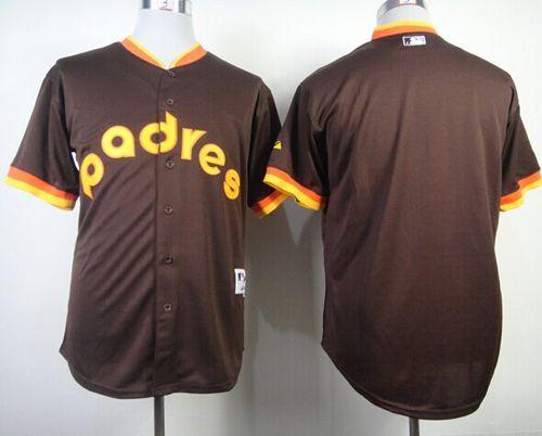Padres Blank Coffee 1984 Turn Back The Clock Stitched MLB Jersey Padres Blank Coffee 1984 Turn Back The Clock Stitched MLB Jersey