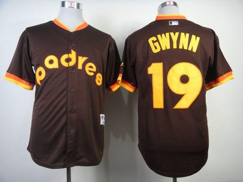 Padres #19 Tony Gwynn Coffee 1984 Turn Back The Clock Stitched MLB Jersey Padres #19 Tony Gwynn Coffee 1984 Turn Back The Clock Stitched MLB Jersey