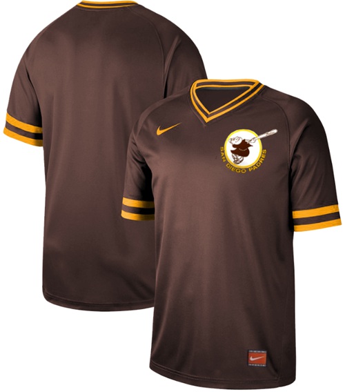 Nike Padres Blank Brown Authentic Cooperstown Collection Stitched MLB Jersey Nike Padres Blank Brown Authentic Cooperstown Collection Stitched MLB Jersey