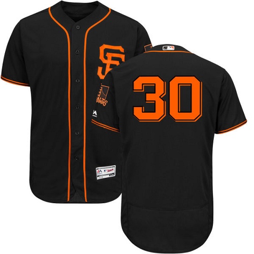 Giants #30 Orlando Cepeda Black Flexbase Authentic Collection Alternate Stitched MLB Jersey Giants #30 Orlando Cepeda Black Flexbase Authentic Collection Alternate Stitched MLB Jersey