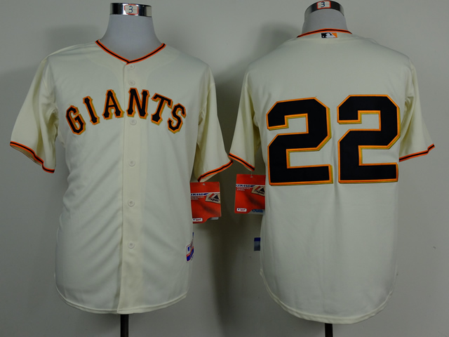 Giants #22 Will Clark Cream Home Cool Base Stitched MLB Jersey Giants #22 Will Clark Cream Home Cool Base Stitched MLB Jersey