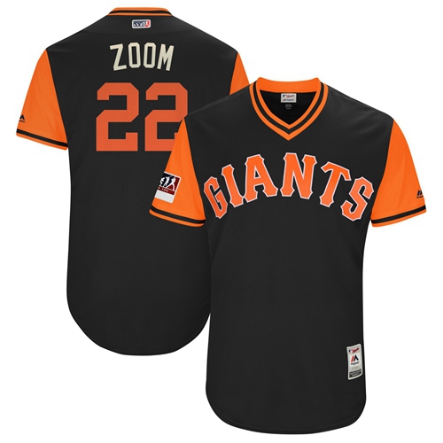 Giants #22 Andrew McCutchen Black 