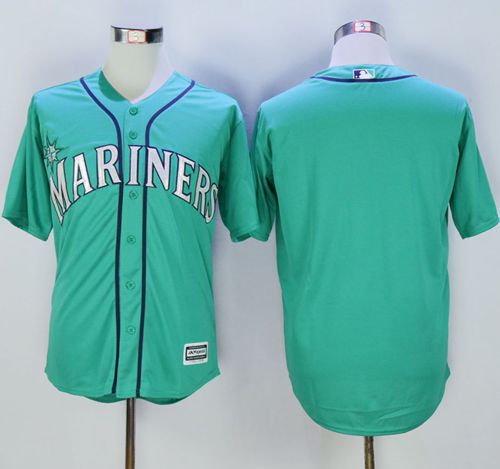 Mariners Blank Green New Cool Base Stitched MLB Jersey Mariners Blank Green New Cool Base Stitched MLB Jersey