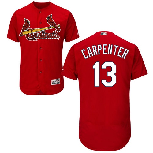 Cardinals #13 Matt Carpenter Red Flexbase Authentic Collection Stitched MLB Jersey Cardinals #13 Matt Carpenter Red Flexbase Authentic Collection Stitched MLB Jersey