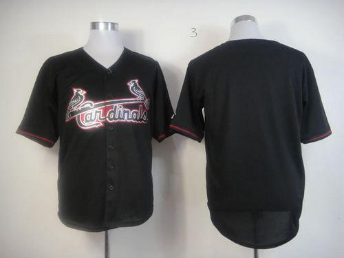 Cardinals Blank Black Fashion Stitched MLB Jersey Cardinals Blank Black Fashion Stitched MLB Jersey