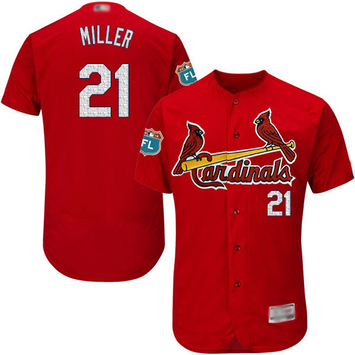 Cardinals #21 Andrew Miller Red Flexbase Authentic Collection Stitched MLB Jersey Cardinals #21 Andrew Miller Red Flexbase Authentic Collection Stitched MLB Jersey