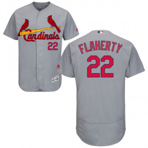 Cardinals #22 Jack Flaherty Grey Flexbase Authentic Collection Stitched MLB Jersey Cardinals #22 Jack Flaherty Grey Flexbase Authentic Collection Stitched MLB Jersey