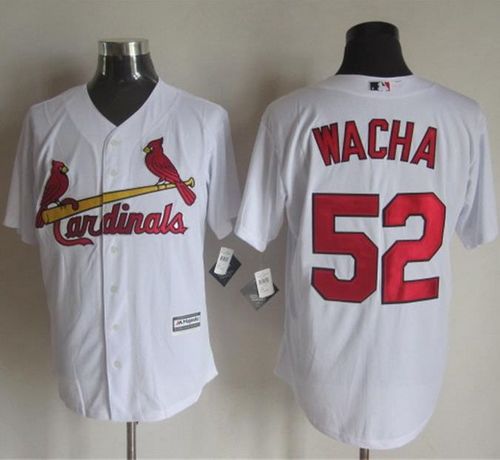Cardinals #52 Michael Wacha White New Cool Base Stitched MLB Jersey Cardinals #52 Michael Wacha White New Cool Base Stitched MLB Jersey