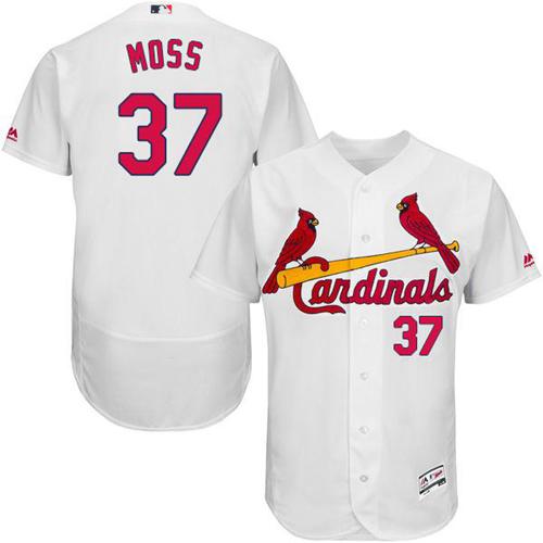 Cardinals #37 Brandon Moss White Flexbase Authentic Collection Stitched MLB Jersey Cardinals #37 Brandon Moss White Flexbase Authentic Collection Stitched MLB Jersey